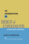 NewAge An Introduction to Design of Experiments : A Simplified Approach